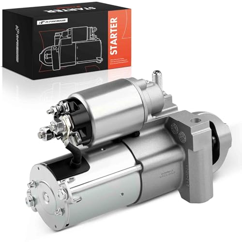 A-Premium Starter Motor, 12V 1.1KW 9 Teeth Clockwise