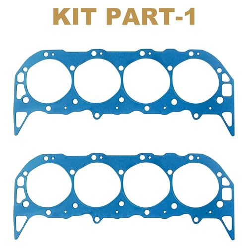 Full Complete Gasket Set 260-1270, Gasket Kit for C20 Suburban/C30/K3500/K20 for Bbc Big Block BBC Chevy 454 427 396 V8 7.4L Replace# KS2679, KS2618, 260-1009 - size: KS2679