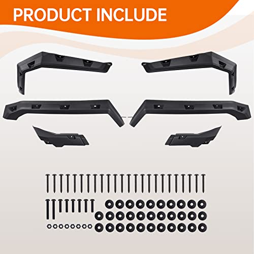 Sport Front & Rear Fender Flares Compatible with Can-Am Defender