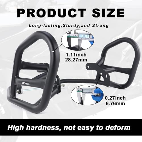 Xitomer 25mm Steel Crash Bars Fit for Suzuki GSX-S1000 2016-2026 Engine Bar