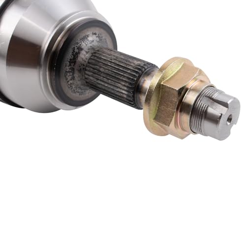 TRQ Front 2 Piece CV Axle Shaft Assembly Set - style: CSA36524