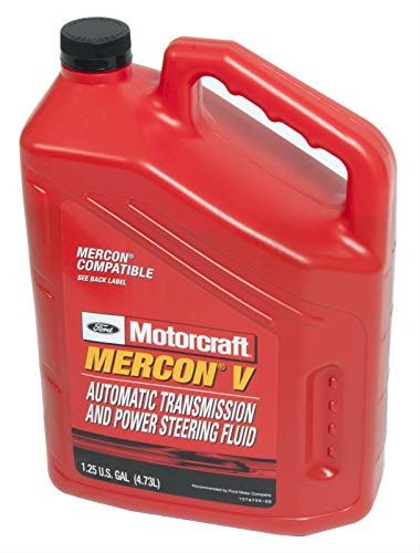 Ford Genuine XT-5-5QM MERCON-V Automatic Transmission and Power Steering Fluid - 5 Quart - size: 160 Fl Oz