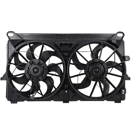 SCITOO 620653 Radiator Condenser Cooling Fan Assembly for Chevrolet & GMC