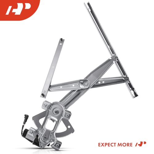 A-Premium Front Driver Side Power Window Regulator with Motor (2-Pin) - style: Front Driver