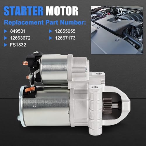 849501 Starter Compatible with GMC Sierra 1500/Yukon/Savana 2500