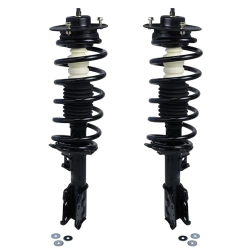 Detroit Axle - Front Struts + Lower Control Arms w/Ball Joint Replacement - size: 4CQ2501373/Big Kit