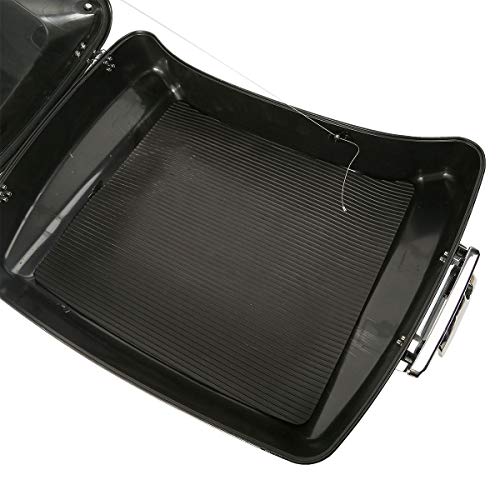 TCMT Trunk Rubber Mat Insert Fits for Harley 2014-2025 Road King Street Glide Electra Road Glide Pack
