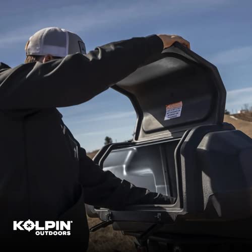 Kolpin ATV Rear Helmet Box - 4438 Black Small
