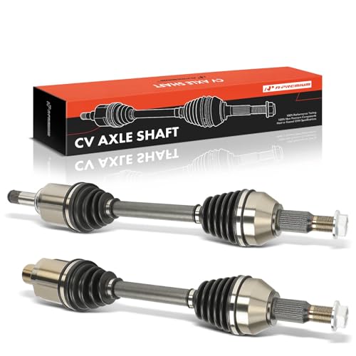 A-Premium Set of 2 Front CV Axle Shaft Assembly - style: Front Driver and Passenger Side