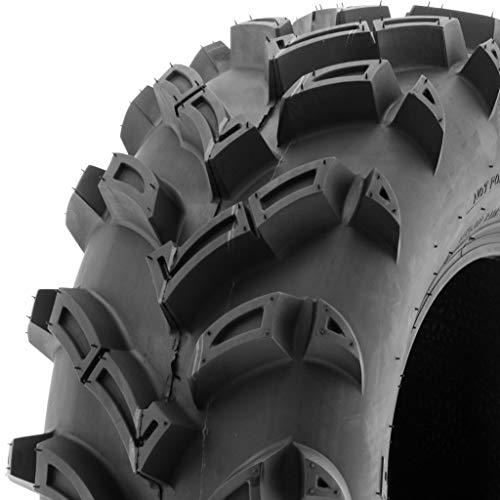 Set of 2 SunF A024 23x8-11 ATV UTV Mud/Trail Tires, 6-PR, Deep Directional Tread - size: 23x8-11