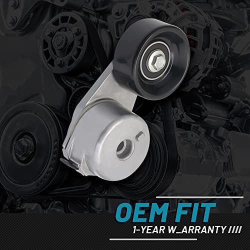 IRONTEK F87Z6B209CA Belt Tensioner Pulley Assembly fit for Ford 1992-2011 Ranger, fit for Mazda (1998-2001 B2500/ 1995-2010 B2300) #1F2015980 419209 38155 - size: F87Z6B209CA