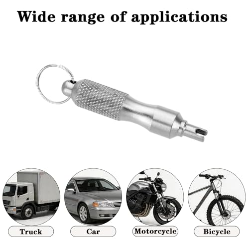 2 PCS Valve Stem Removal Tool & Valve Core Tool - Tire Valve Stem Tool
