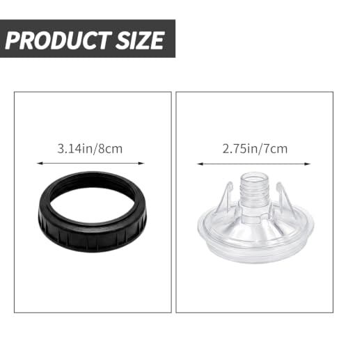 50 Pack Disposable Paint Spray Gun Cup Liners and Lid System 6oz (180ml), 50 Cups Liners, 50 Lids with Strainer, 1 Hard Cup, 20 Plugs
