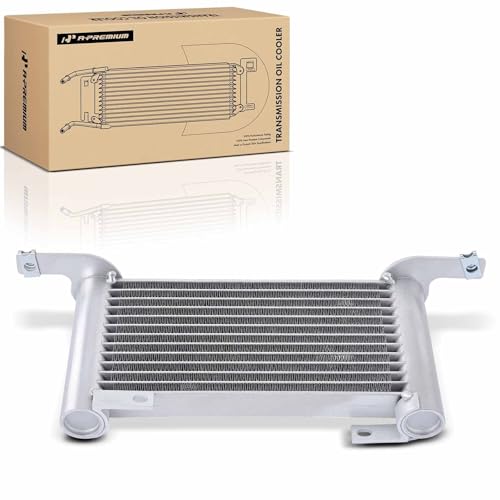 A-Premium Transmission Oil Cooler Compatible with Chevrolet, GMC, Cadillac