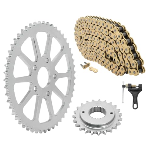 TOFR Belt Drive to Chain Drive Conversion Kit for Harley Softail 1989-1999 - size: 24T+51T