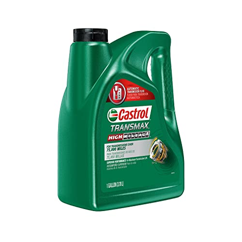 Castrol Transmax ATF High Mileage Transmission Fluid - 1 Gallon, 3 Pack