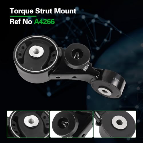 Engine Motor and Transmission Mount Kit Compatible with 2007-2010 Sienna - size: A4239HY A62036HY A4207 A4266