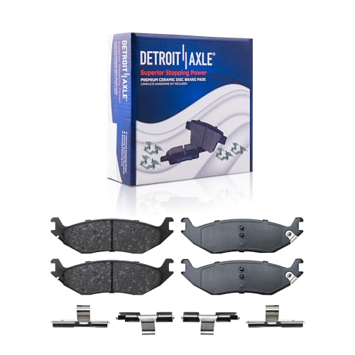 Detroit Axle - Brake Kit for 2004 2005 Dodge Ram 1500 Durango - size: 8PR2700367/kit
