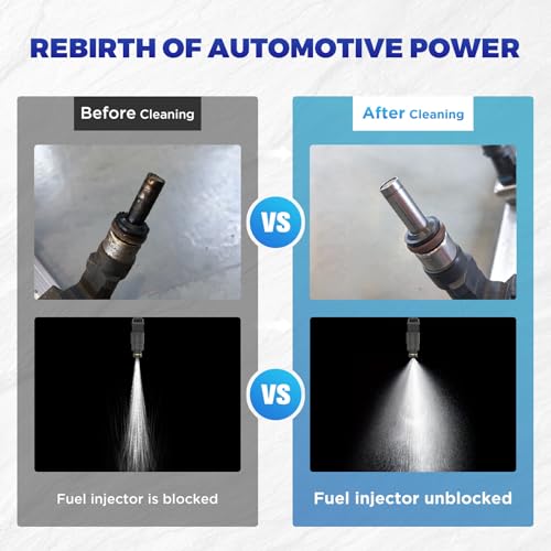 MRCARTOOL V308 Fuel Injector Cleaner Machine with Pulse Ultrasonic Cleaning - size: V308