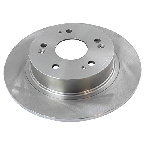 TRQ Rear Brake Pad and Rotor Set Ceramic Vented Rotors Calipers - style: BKA14044