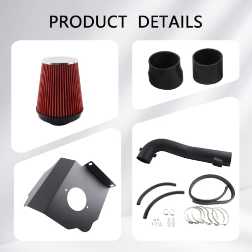 Cold Air Intake Kit for Chevy GMC Cadillac Silverado - size: 14-18 Chevy GMC Cadillac, 5.3L 6.2L V8