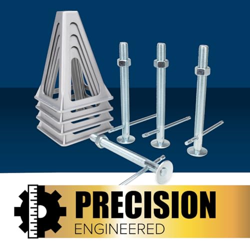 Camco Aluminum Stack Jacks — Stabilize & Position Your RV, Trailer Or Camper —Supports Up to 6,000 lb — Extends 11" - 17" — Pack of 4 (44560) - style: Pack of 4