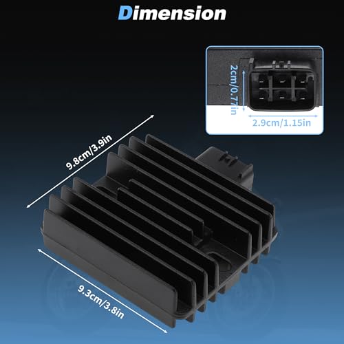 ATV Regulator Rectifier for Yamaha XVS650 XVS1100 XV1600 XV1700 - size: 4XY-81960-00-00