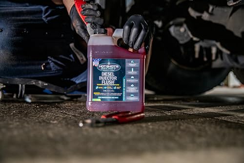 Hot Shot's Secret Diesel Injector Flush, 1 Gallon - size: 128 Fl Oz (Pack of 1)