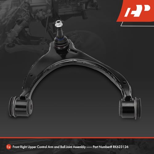 A-Premium Front Right Upper Control Arm, with Ball Joint & Bushing - style: Front Right Upper Side