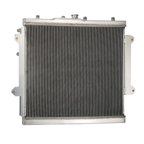 4 Row Aluminum Radiator for 2010-2022 Toyota 4Runner 4.0L V6, High Performance Racing Radiator with Transmission Oil Cooler & Radiator Cap CU13251 DPI 13251