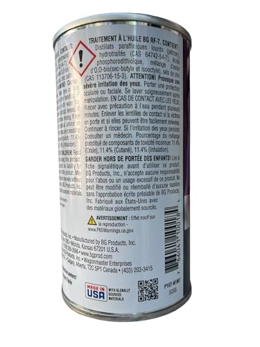 BG RF7 #107 Engine Oil Treatment - 11oz can