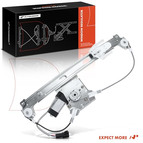 A-Premium Rear Passenger Side Power Window Regulator with Motor (2-Pin) - style: Rear Passenger (RH)