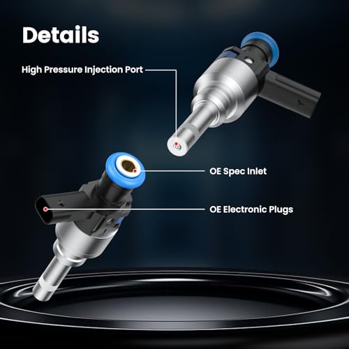 Fuel Injectors For 2.0L Hyundai Sonata 2011-2014 Santa Fe Sport 2013-2016 - size: 353102G720