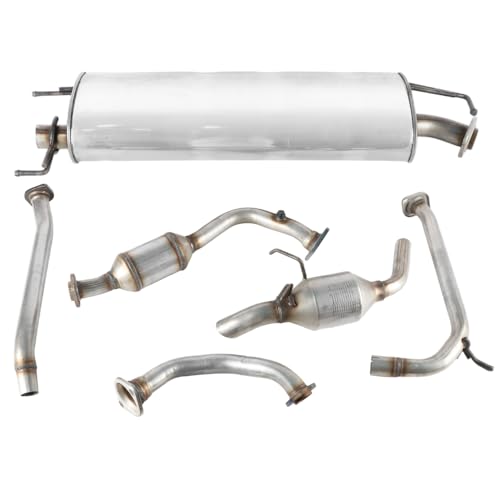 Muffler Exhaust System Kit Compatible with Toyota RAV4 2013-2018 2.5L