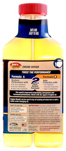 Bar's Leaks 1000-4PK High Mileage Engine Repair, 16.9 oz, 4-Pack - size: 4 Pack