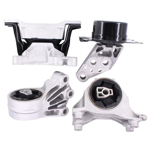 NewYall 3.0L 3.6L Engine Motor Mount and Auto Transmission Mount Set