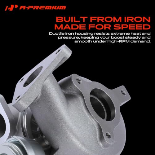 A-Premium Complete Turbocharger Turbo Kit with Gasket