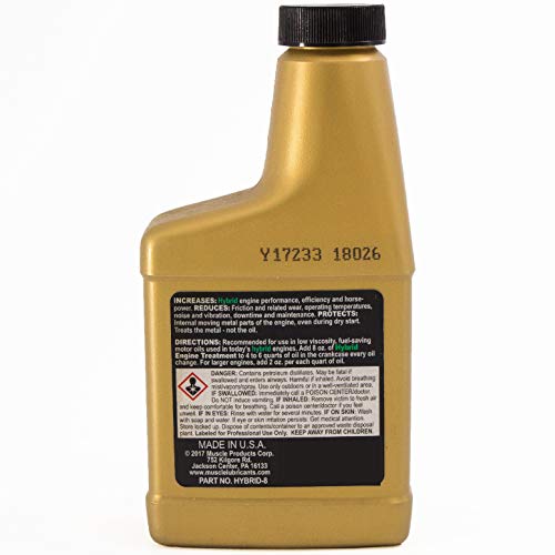 Muscle Hybrid Engine Treatment, 8 Fluid Ounces, Designed for Today's Hybrid Engines