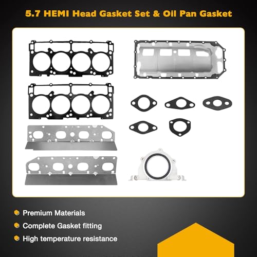 MDS 5.7L Hemi Camshaft Lifter Kit With Oil Pump Water Pump Set,Compatible with 2009-2010 Dodge Ram 1500 Durango Chrysler Aspen 2011-2015 Ram 1500,Replace# 53022263AF 5038684AA 53021622BH