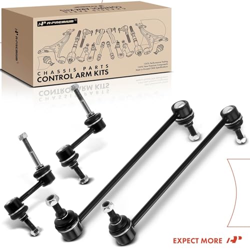 A-Premium Front & Rear Sway Bar Link Stabilizer Bar End Link Kit
