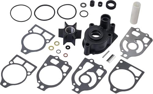 96148Q8 Water Pump Impeller Kit for Mercury Mercruiser Alpha 1 Gen 1/2 - color: for Mercury Mercruser Alpha I 96148A8