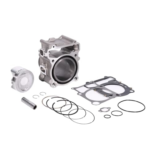 84.5MM Cylinder Piston Gasket Top End Kit Set Compatible with Yamaha Kodiak 400 Grizzly 400 Big Bear 400 YFM400