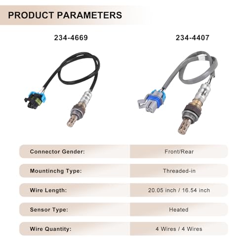 Oxygen O2 Sensor Upstream Downstream for Chevy Silverado Suburban 03-04