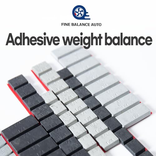 1/4oz, 7gr, Gray, Adhesive Stick On Wheel Weights, Easy Peel, Low Profile, Cars, SUVs, Motorcycles, RC Cars, Crafts, 60 Oz/Box, 30 Strip, Korean Made, - color: 7g, 30 strips, gray