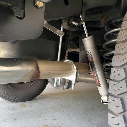 304 Stainless Steels 2.5” Exhaust Hangers,Muffler Hangers(2Pcs 2.5") - size: 2 Pieces 2.5 Inch