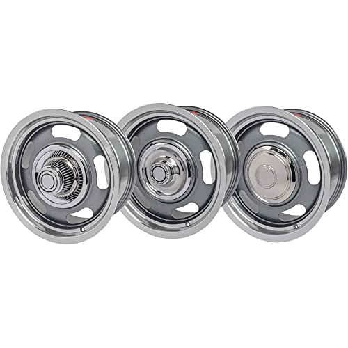 Stainless Steel Center Cap Fits JEGS Rally Wheel