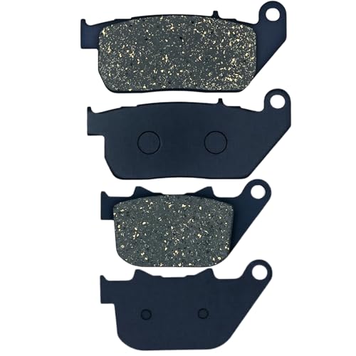 Front and Rear Brake Pads for Harley Davidson Sportster 1200 XL1200C Custom