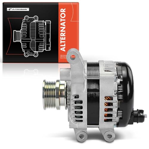 A-Premium Alternator, 12V 200A 6-Groove Clutch Pulley Counterclockwise