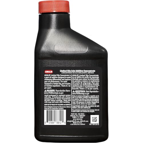 AMALIE Limited Slip Axle Concentrate (160-78812-97) 8 Oz Tube, Pack of 24 | Made in USA