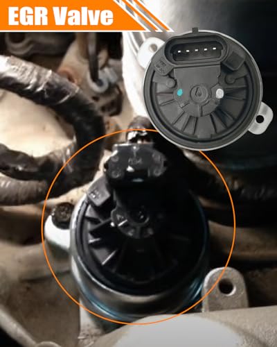 EGR Valve 6.0 Diesel Powerstroke for 2005-2007 Ford F-250 F-350 F-450 F-550 - size: EGR Valve EGV1031